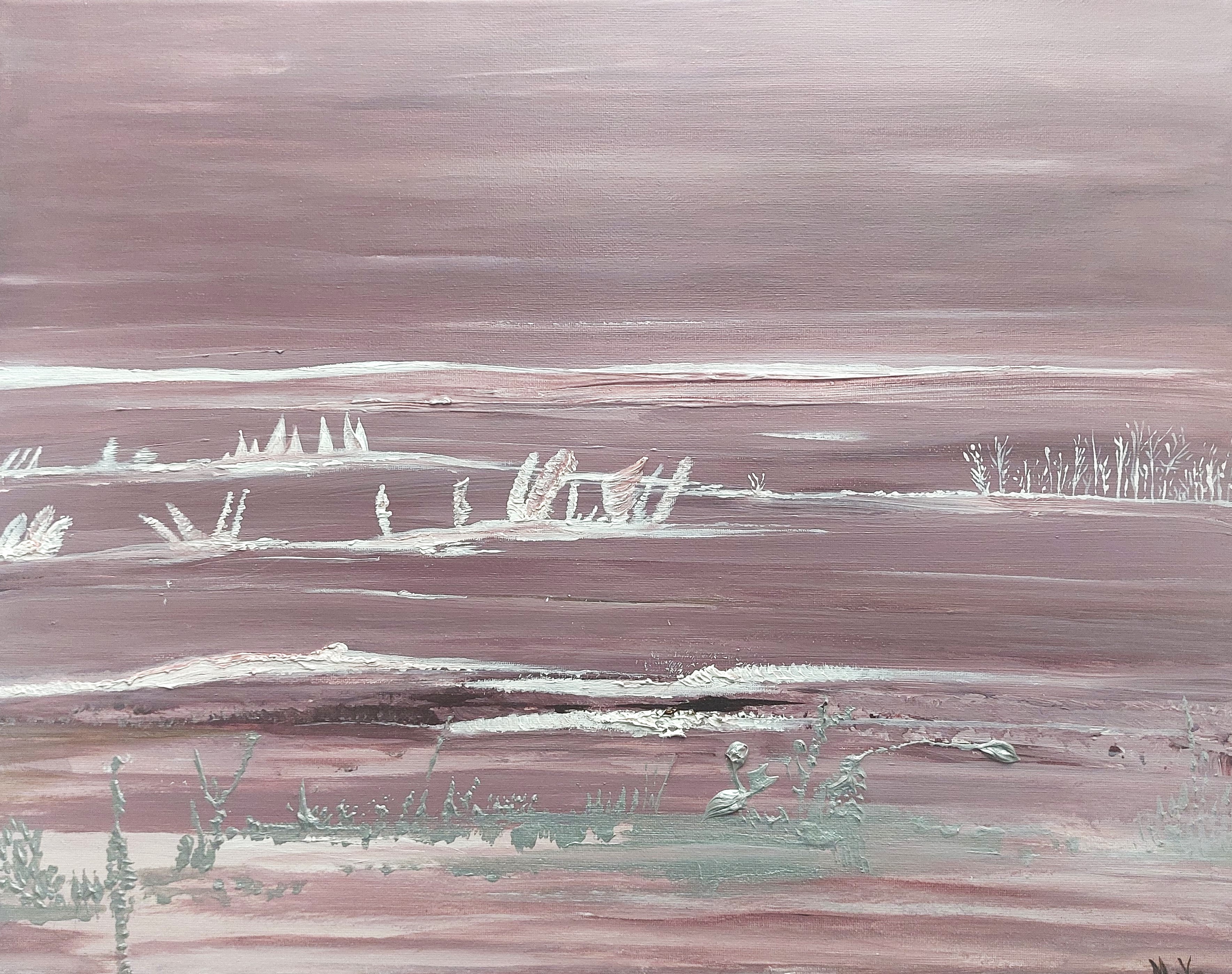 Peinture acrylique Pâleur tranquille La mélodie des étoiles