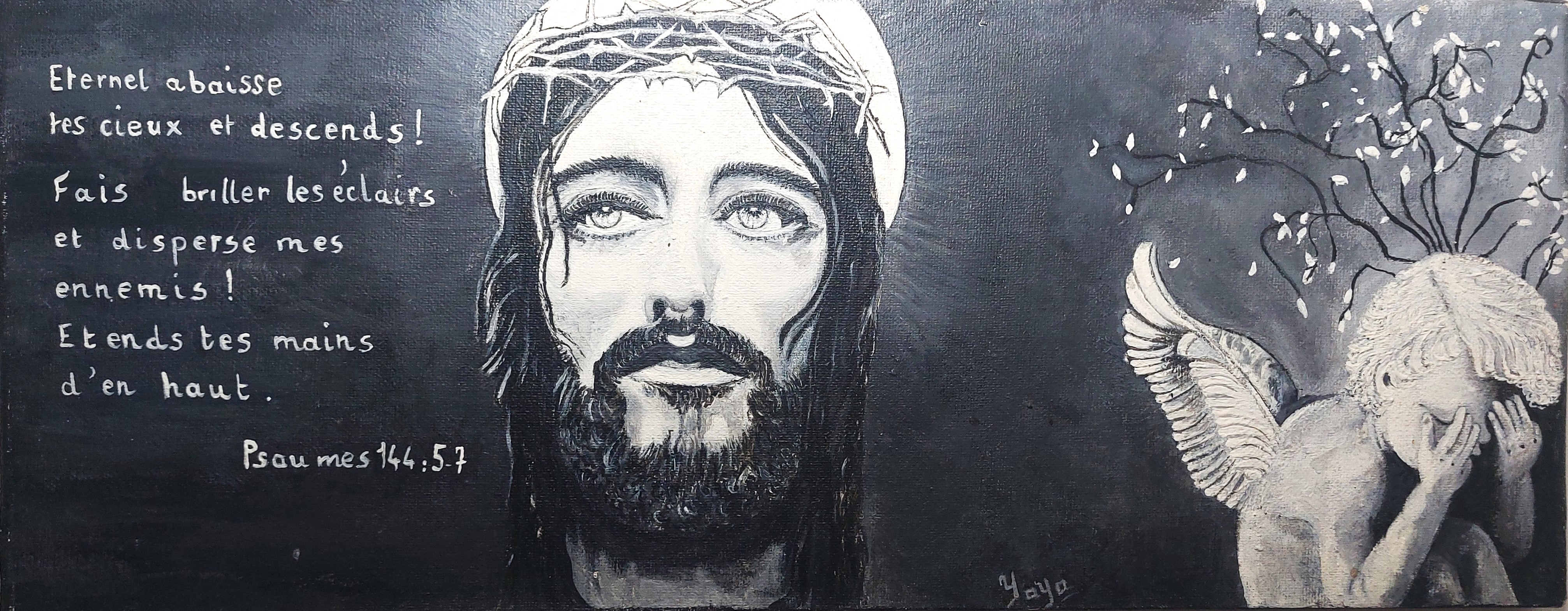 Peinture acrylique Confiance La mélodie des étoiles