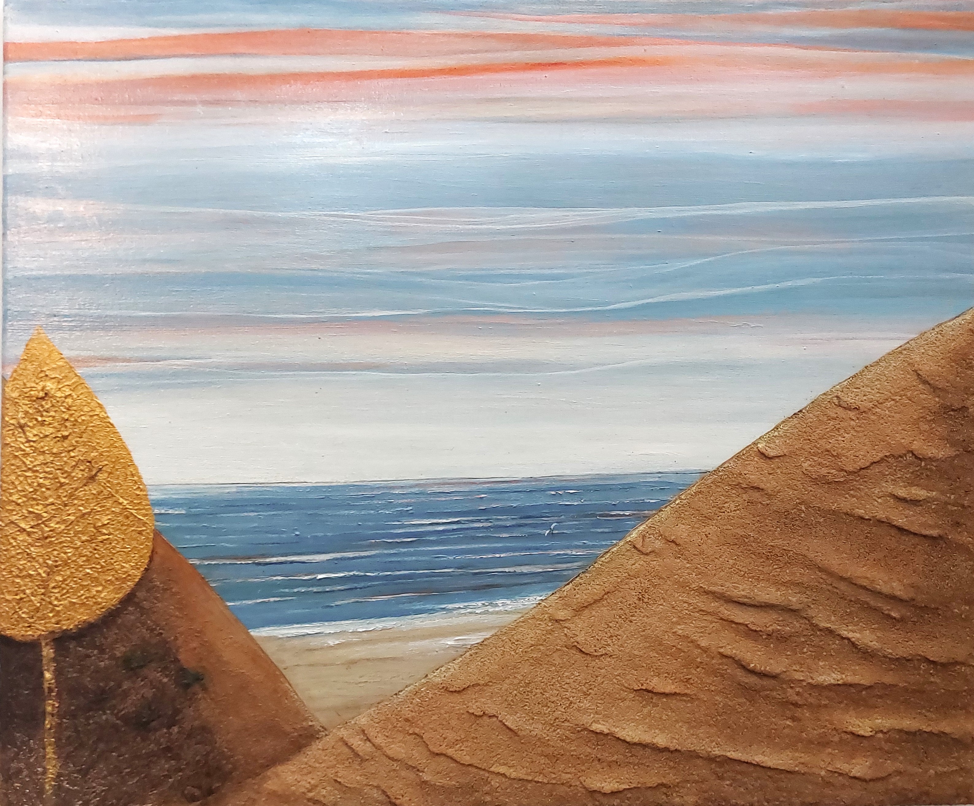 Peinture acrylique Dune-Dune La mélodie des étoiles